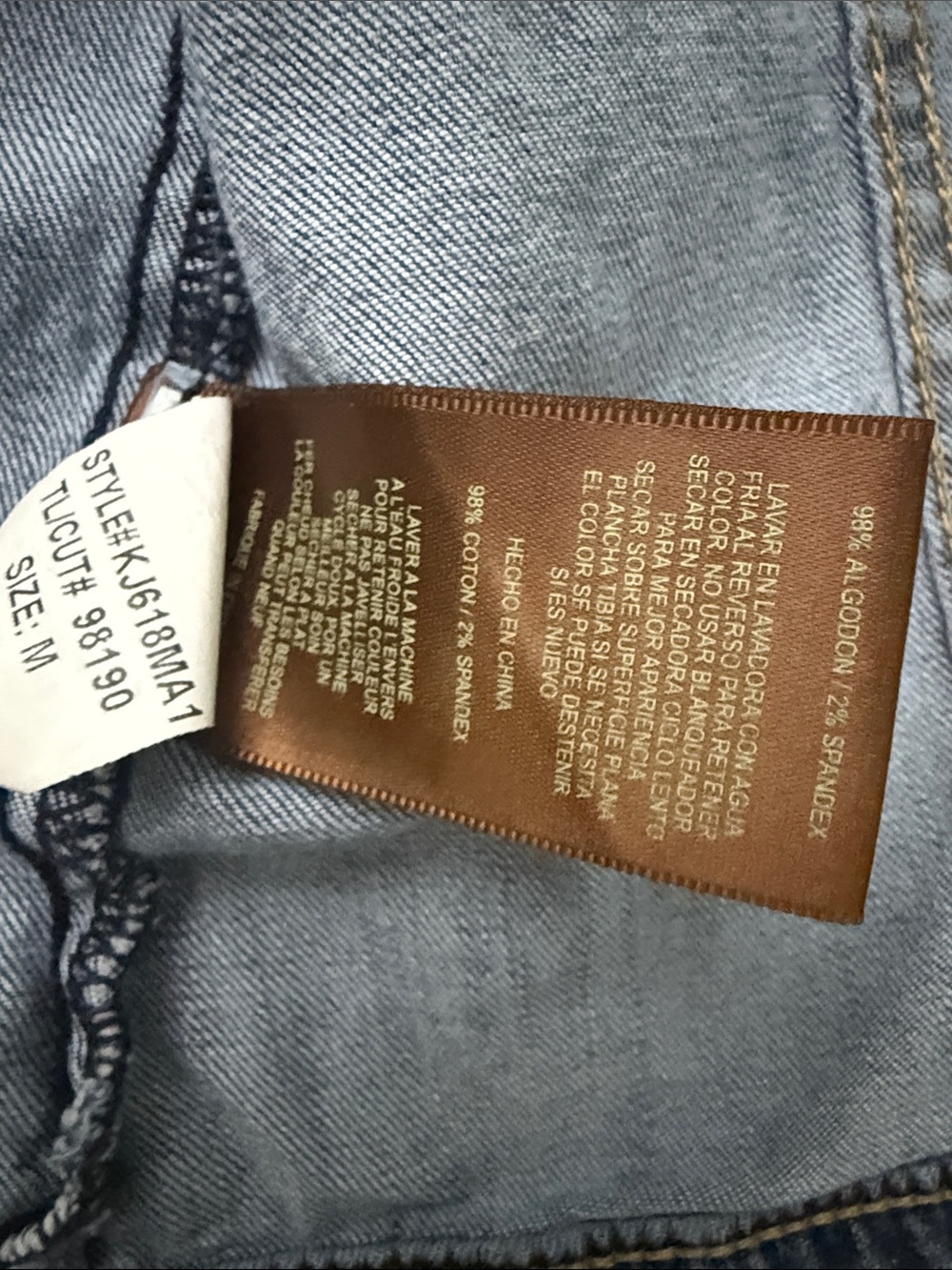 Kut from the Kloth Vintage Blue Denim Jean Jacket - Picture 5 of 9